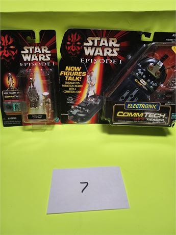 Star Wars Episode 1 CommTech Reader and Gasgano