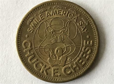 1984 Chucky Cheese 25c Token