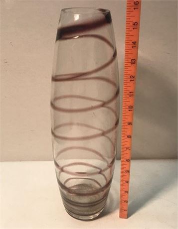 Beautiful Contemporary Hand-Made Glass Vase