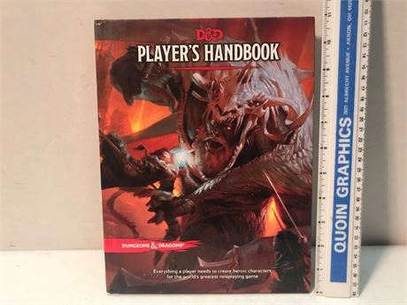First Printing Aug 2014 Dungeons & Dragons Player's Handbook