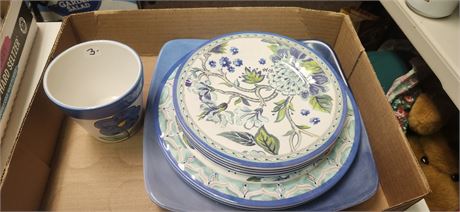 Lot Of Misc. Plates & Coffee Cup