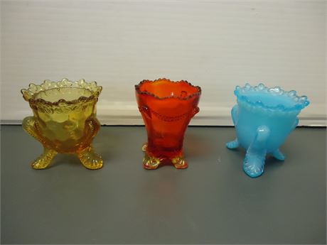 3 Dagenhart Glass Pieces