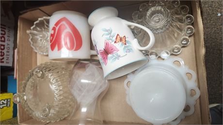 Lot Of Glassware