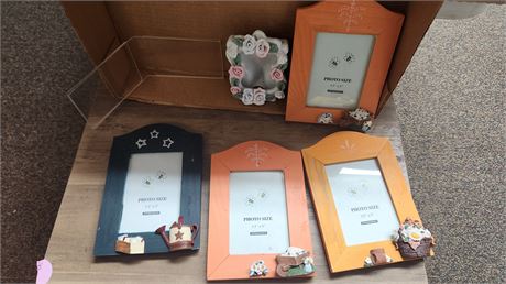 Lot Of Decorative Photo Frames