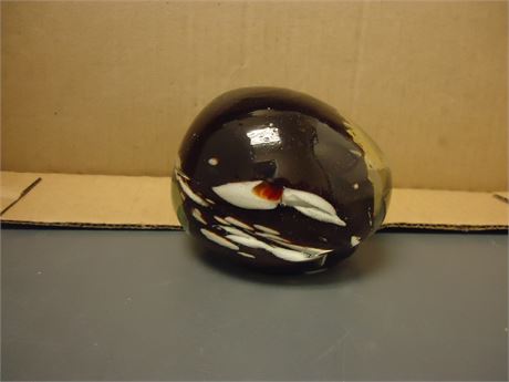 Glass Vintage Paperweight