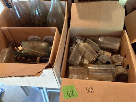 Collectible Glass Bottles, Glass