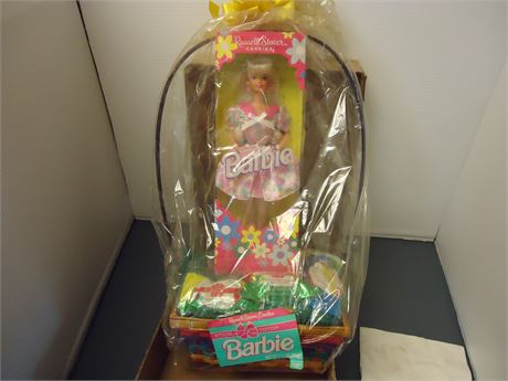 Vintage Russell Stover Limited Edition Barbie Doll & Easter Basket.
