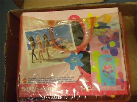 Sunsation Barbie Doll With Carry Bag