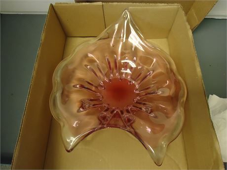 Art Deco Glass Bowl