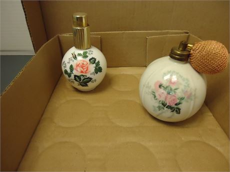 Vintage Ceramic Perfume Bottles