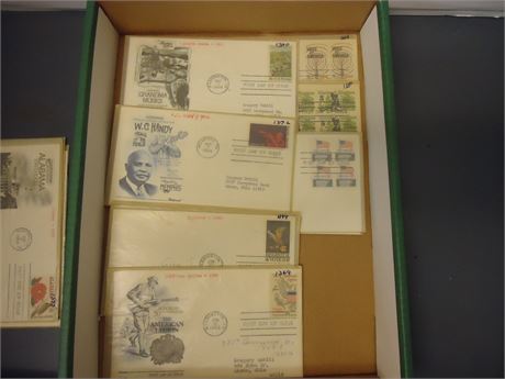 Lot Of Collectible Postage Stamps