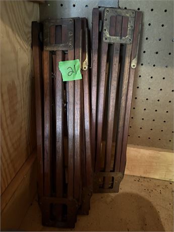 Vintage Wood Tripods