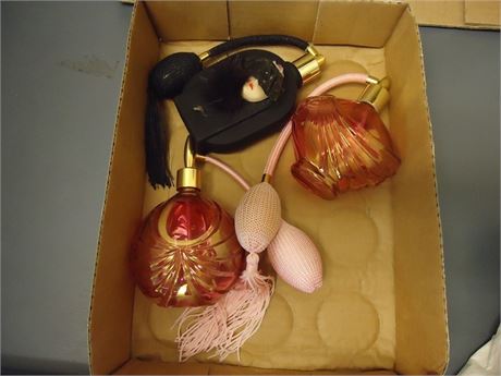 Vintage Art Deco Perfume Bottles