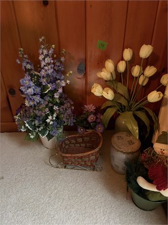 Silk Flower Decor