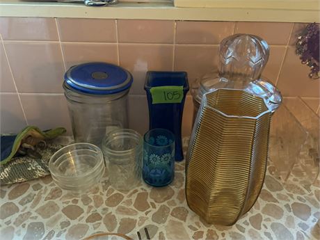Vases, Glasses