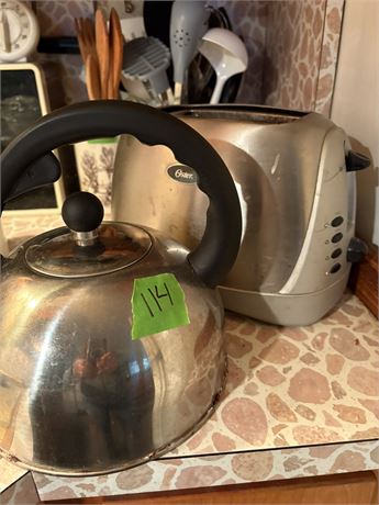 Tea Pot, Toaster