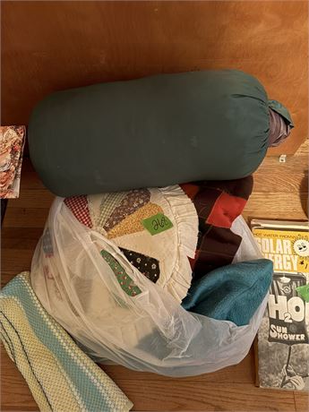 Pillow, Sleeping Bag