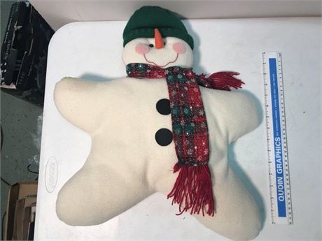 Snowman Pillow