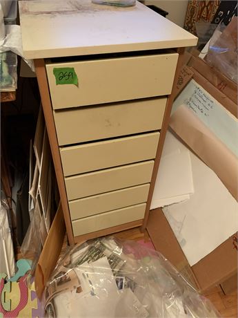 Art Supplies and Drawers