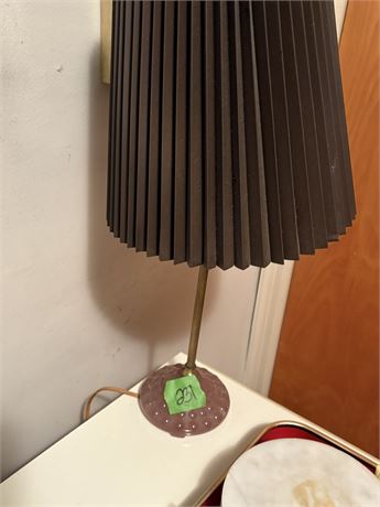 Vintage Glass Lamp