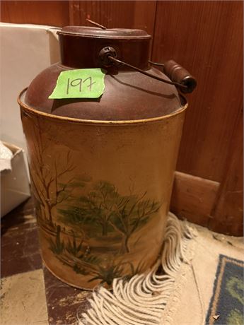Painted Milk Can