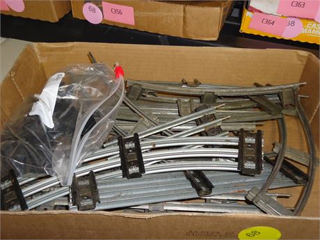 Lot of railroad track