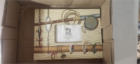 Fishing themed Picture frame