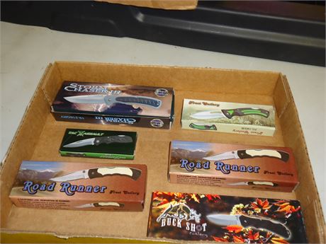 Lot of Pocket Knives