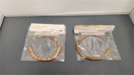 2 Good Luck Horse Shoes