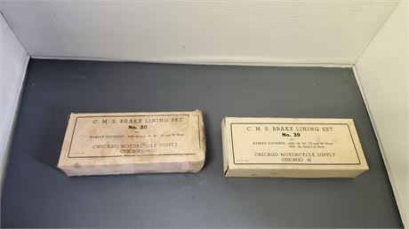 1938 & 1939 Harley Davidson Brake Linings