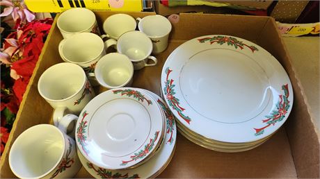 Lot Of Dishes & Cups