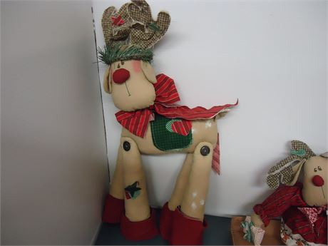 Lot Of Christmas Plush Decorations