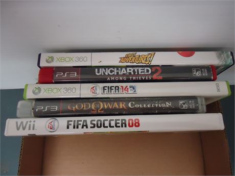 Lot Of Various Video Games