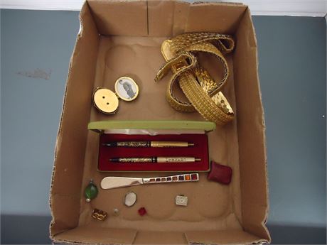 14K Gold Pens and misc.