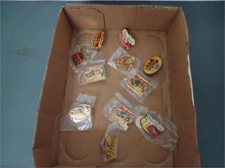 Lot of racing pins