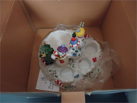 Party lite Christmas candle holder