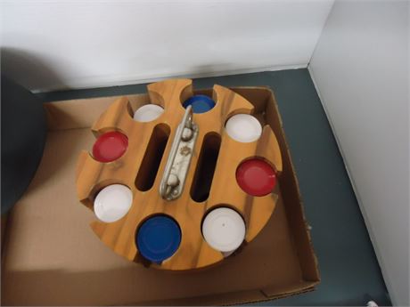 Poker Chips & Holder