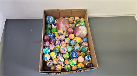 Various Rubber Bouncing Ball