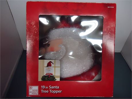 19in. Santa Tree Topper