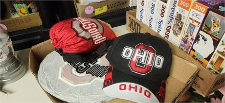 Ohio State Baseball Hat & Misc. Ohio State Items.