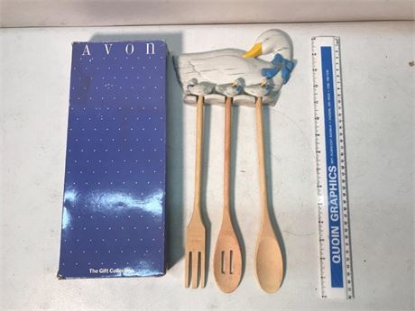 Avon Country Goose Utensil Holder