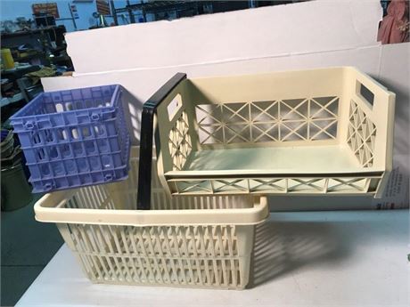 Plastic Crates & Baskets