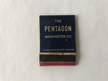 The Pentagon Walgreens Matchbook