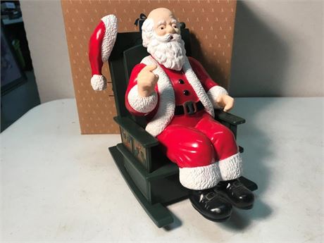 Santa in Rocking Chair