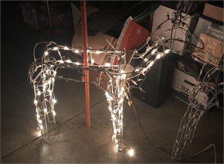 Yard Lighted Deer (#2)