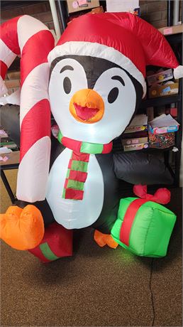 Inflatable Christmas Penguin
