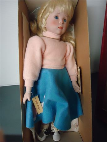 Dynasty Doll Collection Bobbie-Musical Porcelain Doll