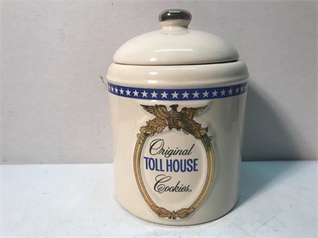 Vintage Nestle Toll House Original Cookie Jar