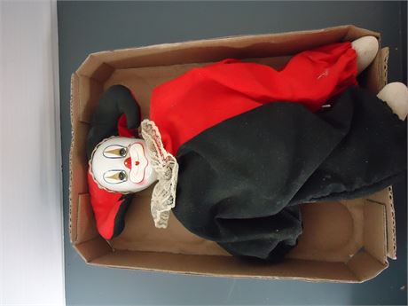 Ceramic Clown Doll