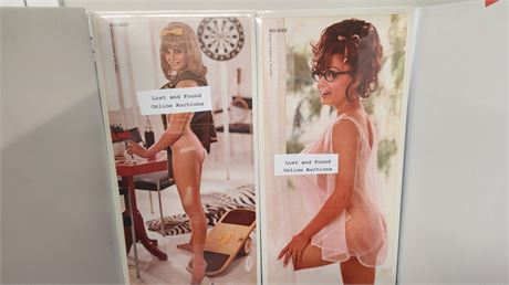 2 Playboy Centerfold Posters